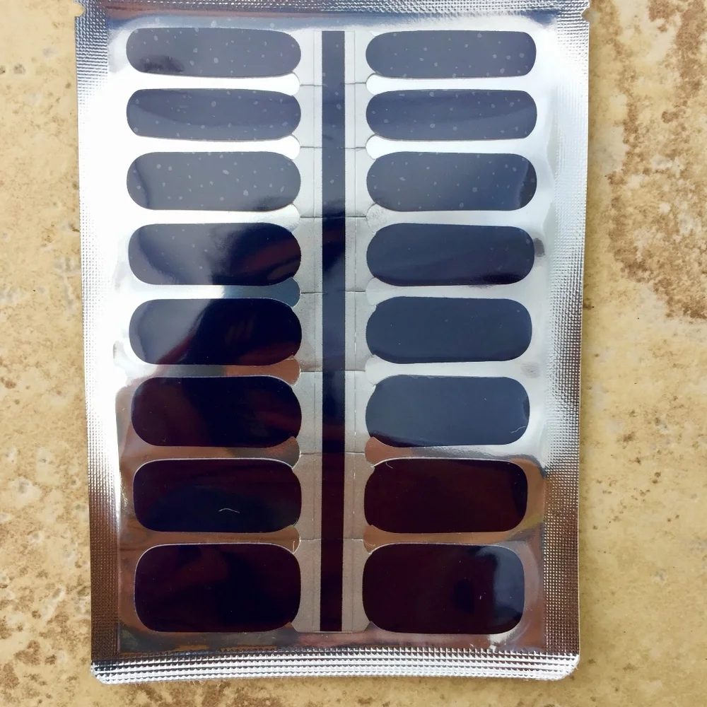 5 for $15 Nail Wraps - Dark Blue - Picture 2 of 6